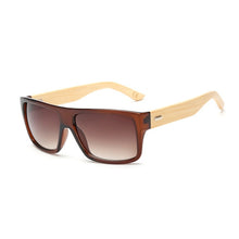 Load image into Gallery viewer, Wooden Bamboo Sunglasses