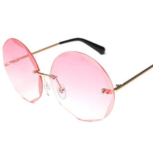 Load image into Gallery viewer, Round Cut Rimless Sunglasses